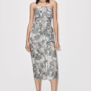 Zara cargo dress nwt